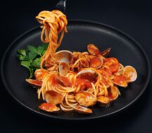 Спагетти Frutti di Mare с вонголе