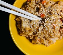 Пираф с овощами