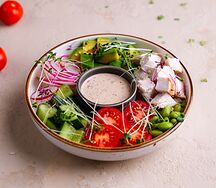 Поке с курицей