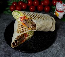 Шаурма с шашлыком из свинины