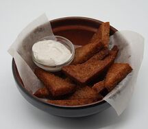 Ржаные гренки