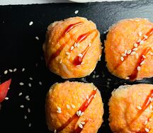 Запеченный с курицей