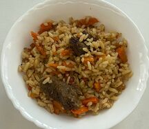 Плов с говядиной