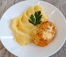 Запеченное филе горбуши с овощами