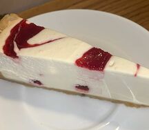 Чизкейк клубничный