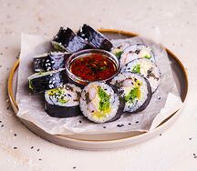 Кимпаб с креветками