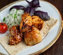 Шашлык из куриного филе