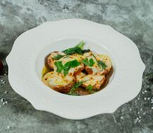 Шампиньоны под сыром