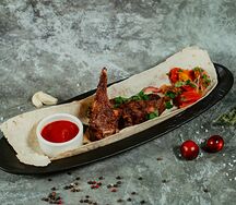 Шашлык из баранины на кости 