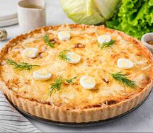 Пирог Капуста с яйцом