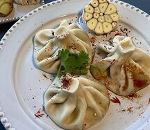 Хинкали с картошкой и грибами