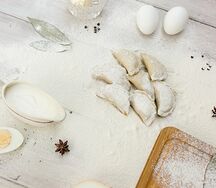 Вареники с вишней