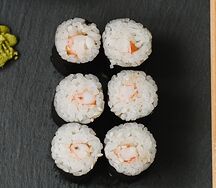Маки с креветкой