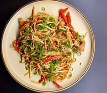 Удон с курицей