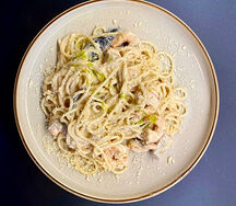 Спагетти с морепродуктами