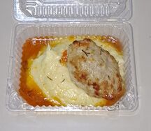 Пюре картофельное с котлетой