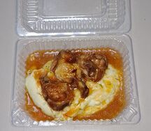 Пюре картофельное с курицей