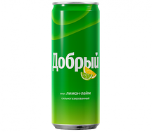 Добрый лимон/лайм 0,3л ж/б