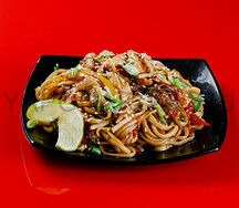 Лапша Wok с курицей