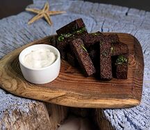 Гренки чесночные