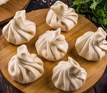 Хинкали с курицей