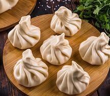 Хинкали с бараниной