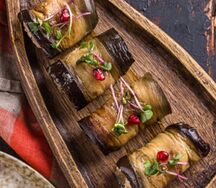 Баклажаны, фаршированные грецкими орехами