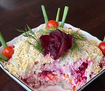 Салат Сельдь под шубой