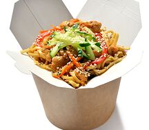 Wok с курицей