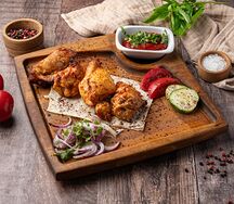 Шашлык из куриного бедра