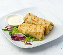 Блины с домашним фаршем