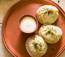 Манты с бараниной