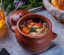 Мясо на жаровне