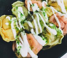Цветные пельмешки