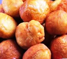 Баурсаки с ветчиной и сыром