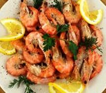 Креветки отварные