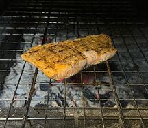 Стейк из лосося