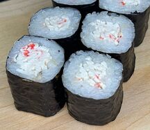 Маки с крабом 