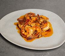 Креветки с огоньком