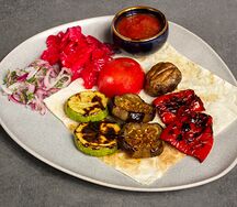 Овощи на мангале