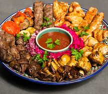 Мясной комбо на мангале Восточный