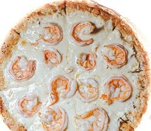 Пицца с креветками XL