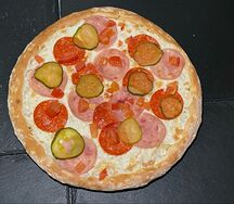 Пицца Деревенская L