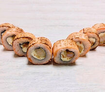 Филадельфия круг опаленная с креветкой темпура