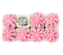 Ролл Вулкан с крабом