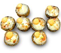 Лосось терияки темпура