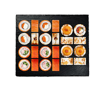 Сет Дабл с белым соусом