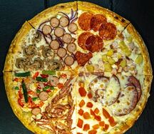 Пицца 8 вкусов 32см