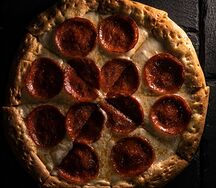 Пицца Сливочная пепперони