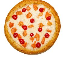 Пицца с лососем 32см